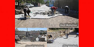 Gazi-Zile Ve Soysallı Mahallelerinde Parke Seferberliği