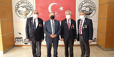Gazilerden Başkan Yalçın’a Teşekkür