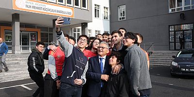 Genç Dostu Başkan, Öğrencilerle Buluştu