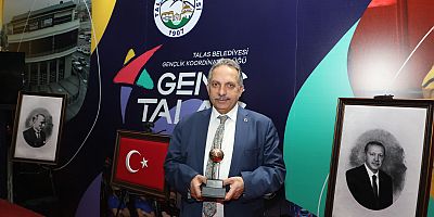 ‘Genç Talas’a Cumhurbaşkanı Erdoğan’dan Ödül