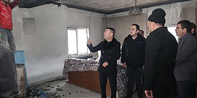 Güllüce Mahallesi’nde Evde Çıkan Yangının Hasarı İçin Destek Verilecek