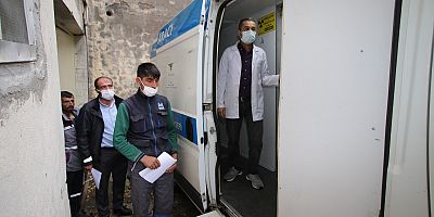 Hacılar Belediyesi Personeline Sağlık Taraması Yapıldı