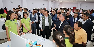 Hacılar Bilim Kent 3. Bilim ve Teknoloji Fuarı Açıldı