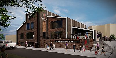 Hacılar’da Halit Özkaya Kütüphanesi Yapımına Başlandı