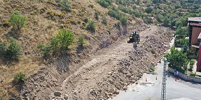 Hacılar'da İmar Yolu Çalışmaları Sürüyor
