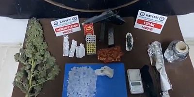 Hacılar’da Narkotik Operasyonu