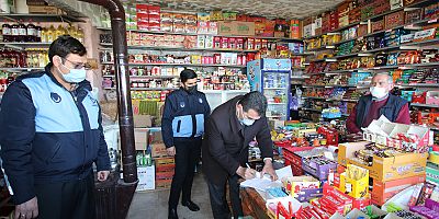 Hacılarda Zabıta Ekipleri Fırın ve Bakkallarda Denetim Yaptı