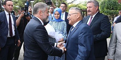Hazine ve Maliye Bakanı Nebati’den Başkan Büyükkılıç’a Ziyaret