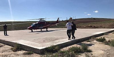 Helikopter Ambulans Hayat Kurtarmaya Devam Ediyor