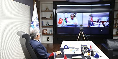 İki Kardeş Şehrin Başkanları, Video Konferans İle Buluştu