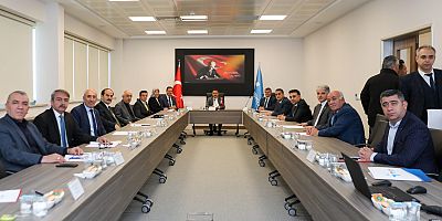 İl İstihdam ve Mesleki Eğitim Kurulu Toplantısı Vali Çiçek Başkanlığında Yapıldı