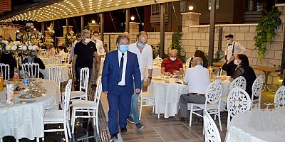 İl Sağlık Müdürü Benli'den Düğün Salonu Denetimi