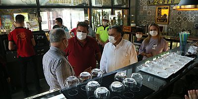 İlçe Protokolü Tedbirleri Denetlemeye Devam Ediyor