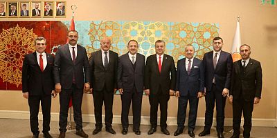 İncetoprak, İlçelerimizin Sorunlarının Çözümü İçin Yetkililerle Görüştük