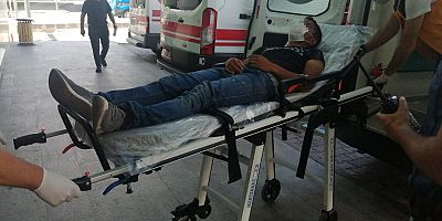 İnşaat Bekçisi, Hırsızlık Yapmaya Çalışan 2 Kişiyi Hastanelik Etti