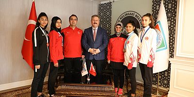İşitme Engelli Sporculardan Başkan Palancıoğlu’na Ziyaret