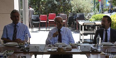 İTÜ Rektörü Prof. Dr. Karaca Kayseri'de Basınla Söyleşi Yaptı