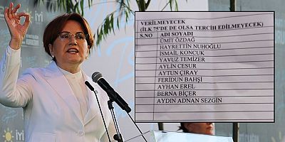 İYİ Parti'deki 'Liste Krizinde' İtiraf: Ben Yaptım