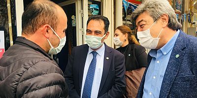 İYİ Parti İncesu ve Yeşilhisar’da esnafı dinledi
