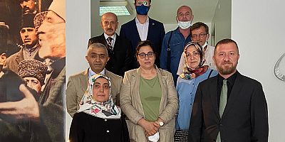 İyi Partili Dağ ve Yönetiminden Deniz Çağan’a Ziyaret