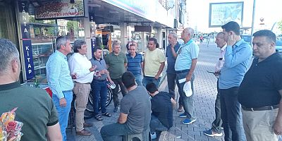 İYİ Partili İsimlere Sivas Caddesinde Esnafı Dert Yandı