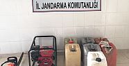 Jandarma, Mazot ve Jeneratör Hırsızlarını Yakaladı
