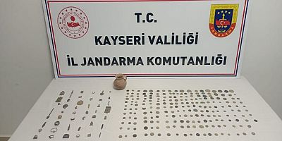 Jandarma Operasyonuyla 255 Tarihi Eser Ele Geçirildi