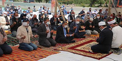 Kabaklı Mahallesi’nde Yağmur Duası Yapıldı