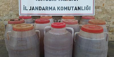 Kaçak Alkol Ürettiği İddiasıyla 1 Kişi Gözaltına Alındı