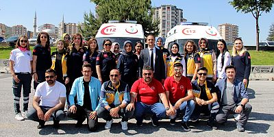 Kadın Sağlık Çalışanlarına Ambulans Sürüş Teknikleri Eğitimi
