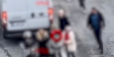 Kadın Sürücüyü Darp Eden Motokurye Yakalandı