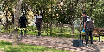 Kadın Tarafından Parkta Vurulan Şahıs Hafif Yaralandı