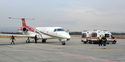 Kalp Hastası 2 Çocuk, Uçak Ambulansla İstanbul'a Sevk Edildi