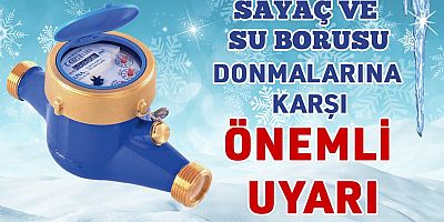 KASKİ’den Abonelerine ‘Don’ Uyarısı
