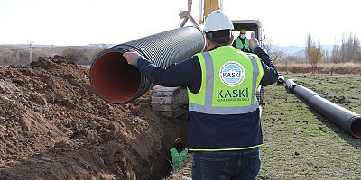 KASKİ’den Akkışla’ya 4500 Metre Altyapı Çalışması