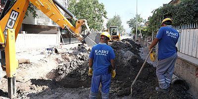 KASKİ, Ekonomik Ömrünü Tamamlamış Hatları Yeniliyor