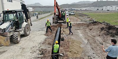 KASKİ, Karpuzsekisi Çalışma Alanında Kanalizasyon Altyapısını Tamamlıyor