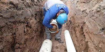 KASKİ, Talas Reşadiye’de İçme Suyu Hatlarını Yeniliyor