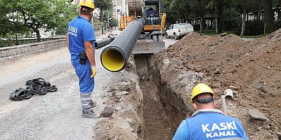 KASKİ, Yağmur Sularını Kanalizasyon Hattından Ayırıyor