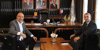 Kaymakam Abay’dan Başkan Uzunluoğlu’na Ziyaret