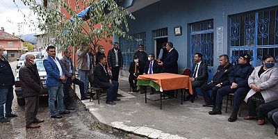 Kaymakam Aslan, Develili Vatandaşları Dinledi