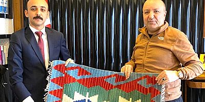 Kaymakam Gökmen, Başkan Uzunluoğlu’nu Ziyaret Etti