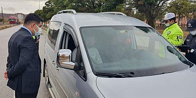 Kaymakam Murat Çürük, Trafik Kontrolünde