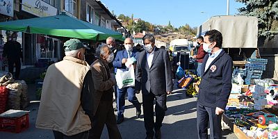 Kaymakam Şahin ve Başkan Altun’dan Hem Ziyaret Hem De Denetim