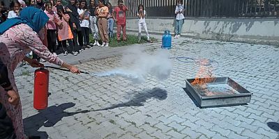 Kaymek Kursiyerlerine ‘Yangın Eğitimi ve Semineri’