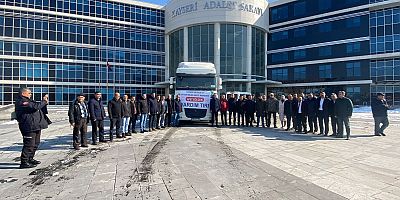 Kayseri Adliyesi Çalışanlarından Deprem Bölgesine Yardım