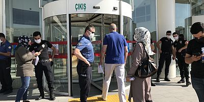 Kayseri Adliyesi'ne Hes Kodu Olmayanlar Alınmadı