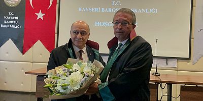 Kayseri Barosunda Devir Teslim Töreni Düzenlendi