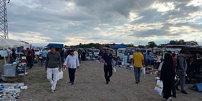 Kayseri Bit Pazarında Yoğunluk