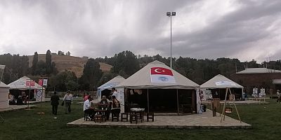 Kayseri Büyükşehir, Ahlat Millet Bahçesi’ne Çadırını Kurdu
